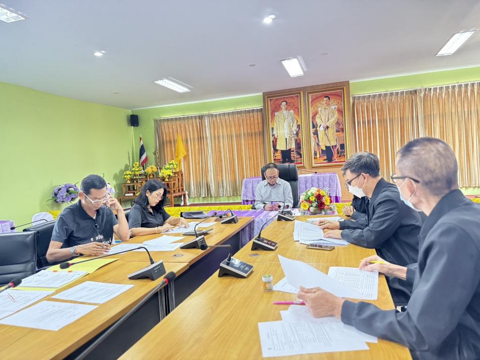 การประชุมคณะกรรมการตรวจสอบข้อเท็จจริงกรณีพัสดุชำรุด ประจำปี 2568