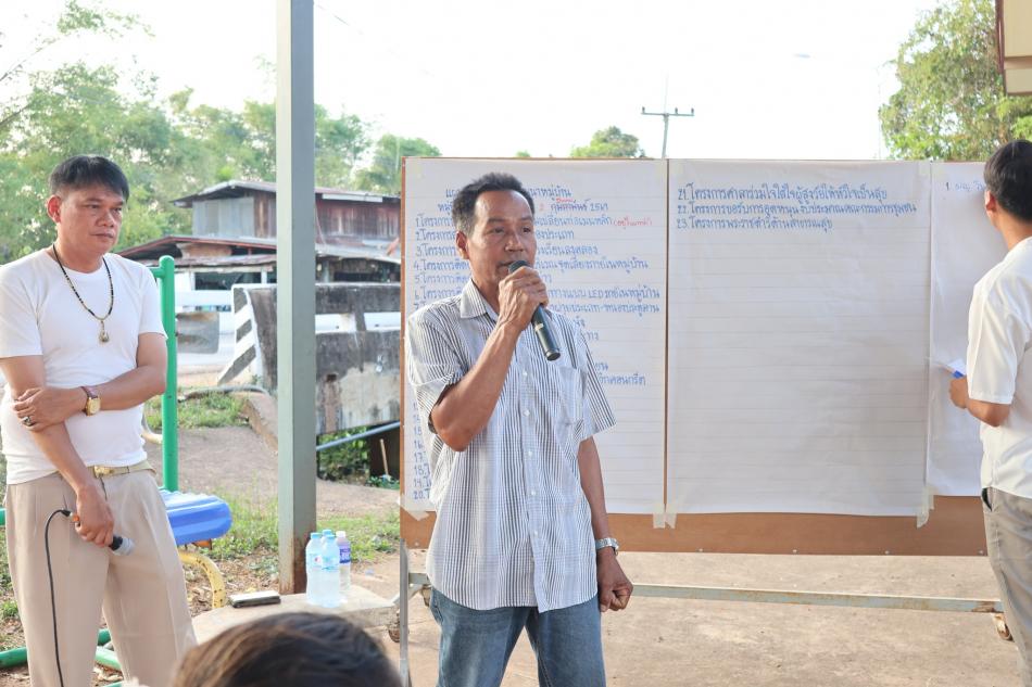 โครงการส่งเสริมสนับสนุนการจัดทำแผนชุมชนสู่การจัดทำแผนพัฒนาท้องถิ่น ประจำปีงบประมาณ พ.ศ.2569  หมู่ที่ 11 บ้านประเถท  (ชุมชนหนองน้ำใส)