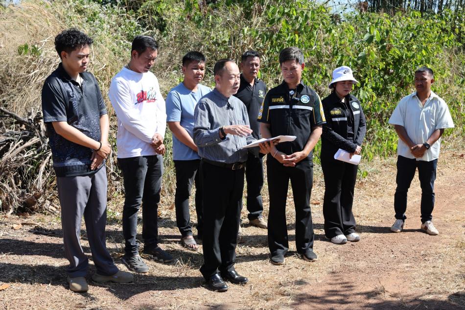 การสำรวจพื้นที่เพื่อจัดทำแบบรูปรายการงานก่อสร้าง โครงการปรับปรุงระบบประปาหมู่บ้าน หมู่ที่ 16 บ้านทุ่งยาว ตำบลโพธิ์งาม 